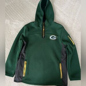 Green Bay Packers youth 1/4 zip pullover jacket